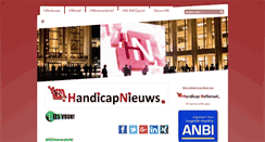 Desktop Screenshot of handicapnieuws.net